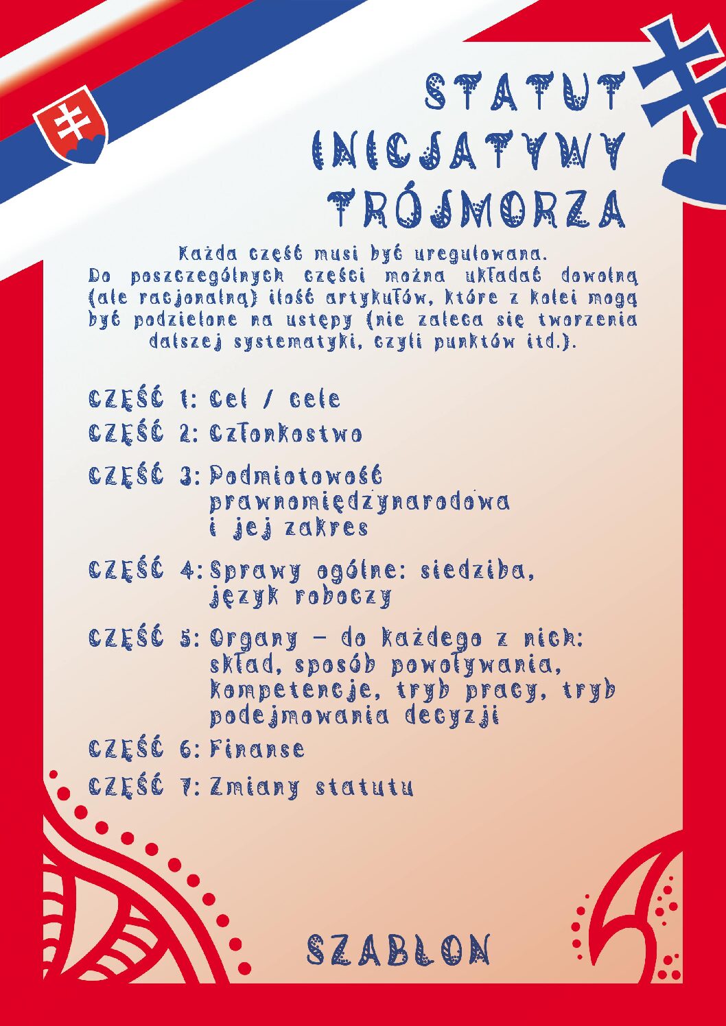 SŁOWACJA 3SI statut